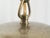 Metal Italian Opaline Glass & Nickel-Plated Metal Pendant Lamp from Reggiani, 1960s For Sale - Image 7 of 11
