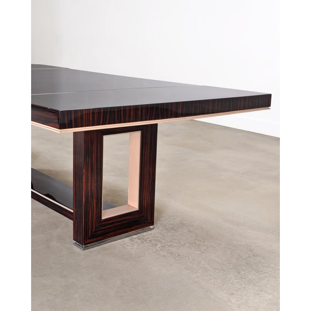 Dakota Jackson Macassar Ebony "Grand" Dining Table 11 Ft. For Sale - Image 12 of 18