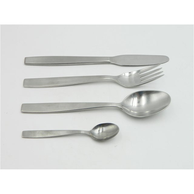 Stainless Steel Cutlery Set by Amboss, 1960s, Set of 27 For Sale - Image 9 of 15
