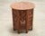 Moorish Style Carved Teak Inlaid Round Tabouret Drink Table For Sale - Image 15 of 15
