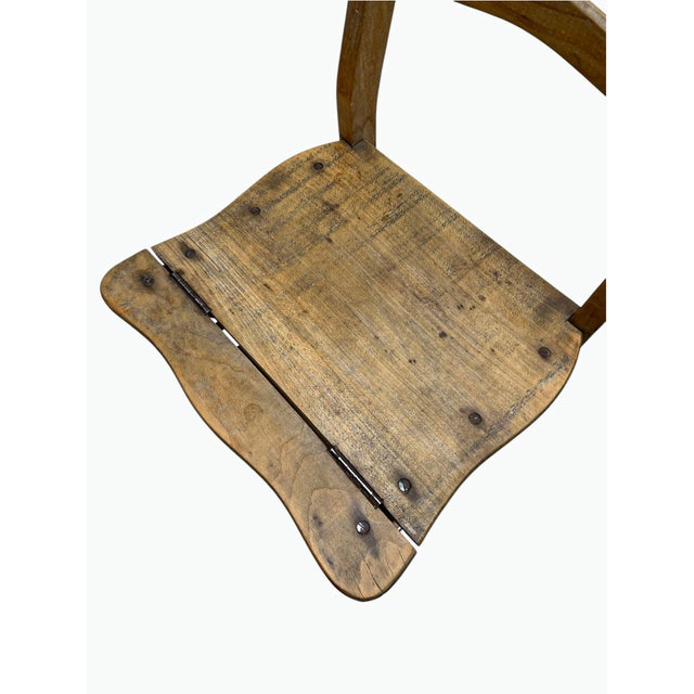 Metamorphic Wooden Folding Library Stepladder, 1890s For Sale - Image 15 of 17