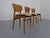 Mid-Century Modern Dining Chairs in Walnut & Beech, 1960s, Set of 3 For Sale - Image 3 of 17