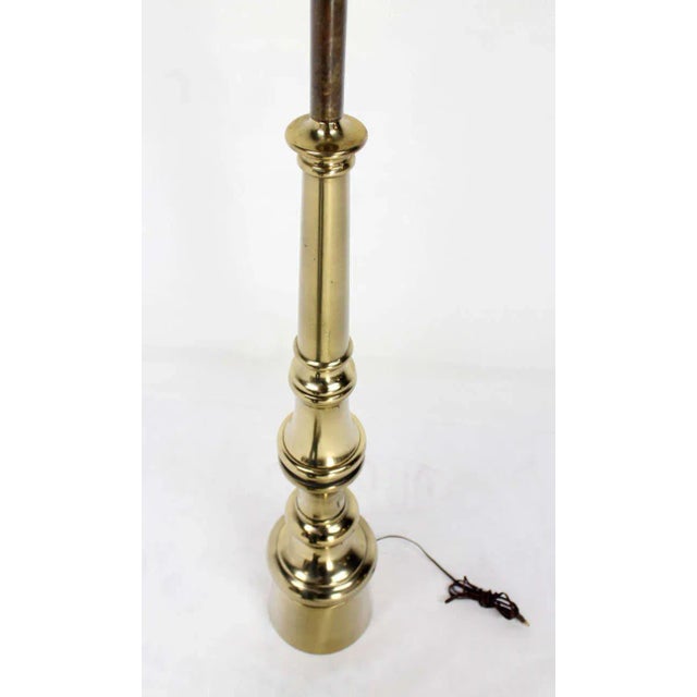 Mid-Century Modern Mid-Century Modern Large Finial Shape Floor Lamp For Sale - Image 3 of 8