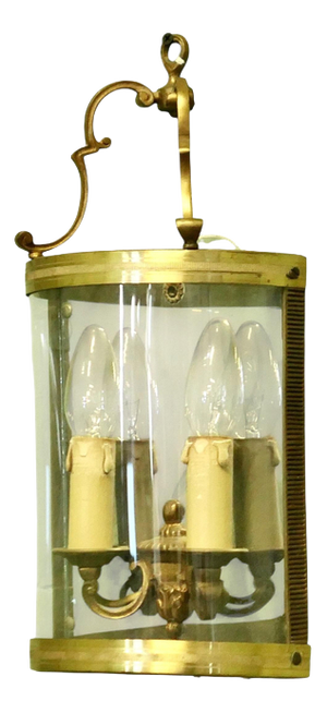 French Provincial Twin Light Wall Lantern, 1920s