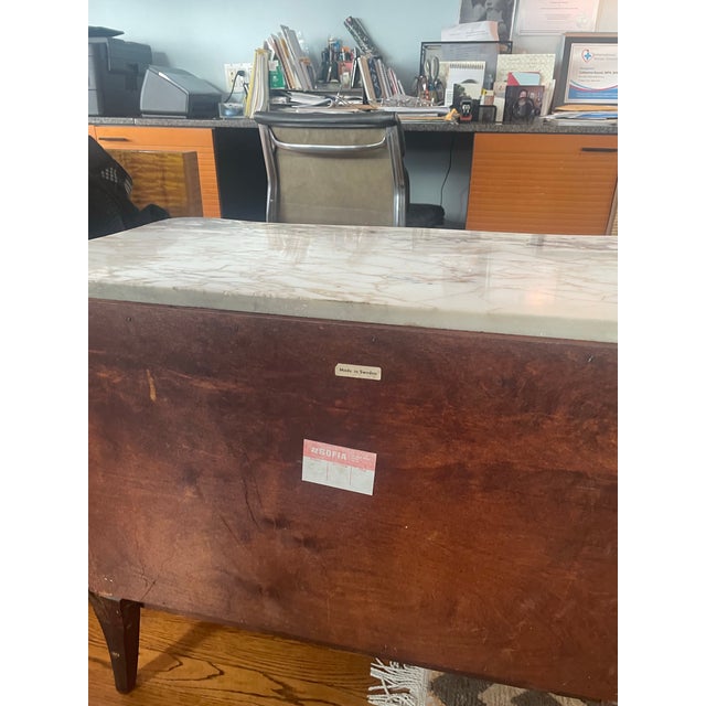 Dimensions (approx.): 36″ W × 20″ D × 34″ H Style / Period: Louis-XV inspired / vintage Materials: Solid wood case,...