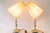 Jugendstil Brass Table Lamps with Fabric Shades, Vienna, Austria, 1908, Set of 2 For Sale - Image 16 of 18