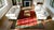 1920s Red Floral Antique Chinese Art Deco Rug 9' X 11'8" Handknotted Wool Carpet For Sale - Image 9 of 10