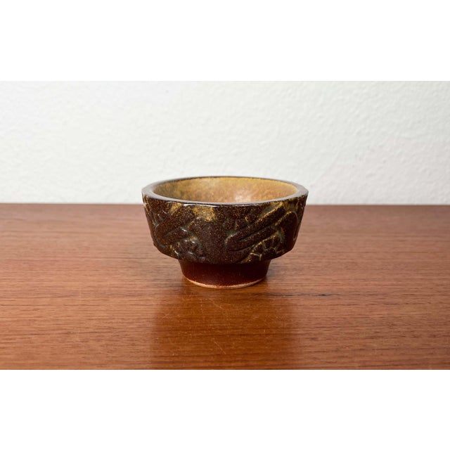 Mid-Century Modern Danish Studio Pottery Candleholder from Michael Andersen Keramik, Bornholm, 1960s For Sale - Image 12 of 12