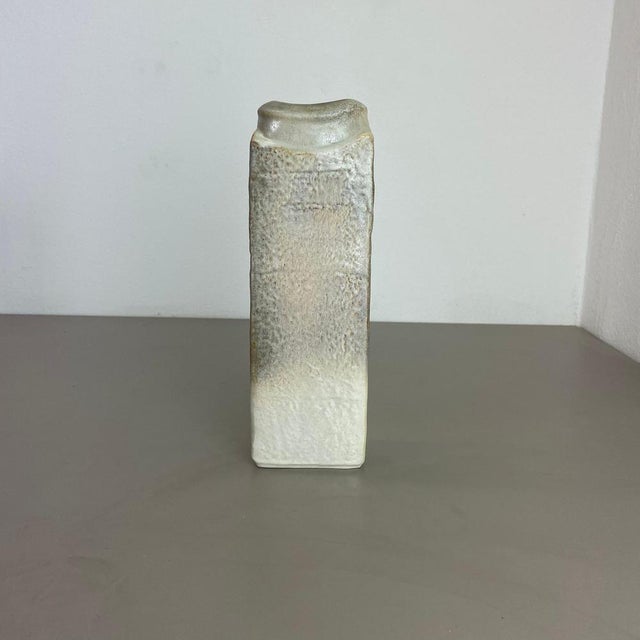 Article: Ceramic vase object Design: Heiner Balzar Producer: Steuler, Germany Decade: 1970s This original vintage ceramic...