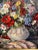 Impressionist Impressionist Vintage Floral Still Life Oil on Canvas Painting For Sale - Image 3 of 12