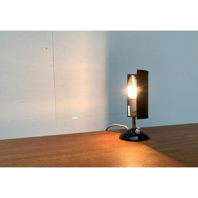 Mid-Century Acrylic Glass Table Lamp, 1960s For Sale - Image 4 of 18