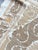 Neutral Tan Uzbekistan Suzani Embroidered Wall Hanging 4' X 4'9'' For Sale In New York - Image 6 of 9