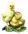 20th Century Ceramic Sculpture Pair of Chicks from Fontanini, Italy, 1920s For Sale