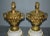 Antique French Cassolette Urns 1880s Gilt Bronze Cherub Marble Vases Lids Pair For Sale - Image 11 of 12