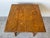 Brown Antique French Farmhouse Turned Oak Wood Accent Table With Lower Shelf/ Sold For Sale - Image 8 of 12