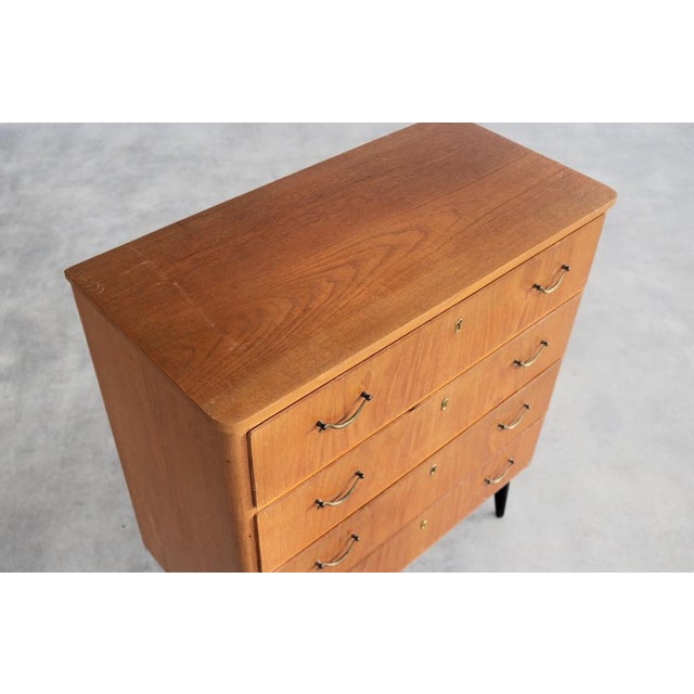1960s Vintage Chest of Drawers, Sweden, 1960s For Sale - Image 5 of 7