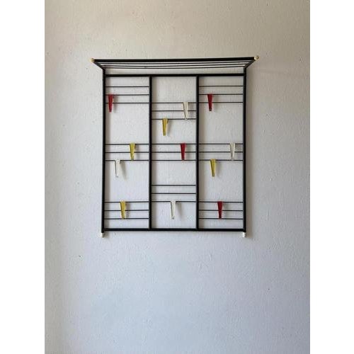 Pilastro Scale Coat Rack by Tjerk Reijenga, 1950s For Sale - Image 11 of 12