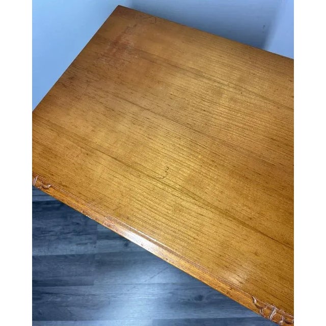 Vintage French Louis XVI Style Oak Nightstands, Set of 2 For Sale - Image 11 of 15