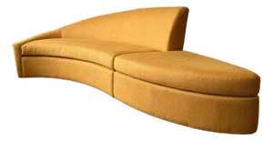 Serpentine Wave Sofa by Vladimir Kagan for American Leather