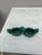 Mid-Century Modern 1950s Mid-Century Green Modern Majolica Hens Salt Cellar Vallauris For Sale - Image 3 of 4