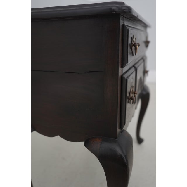 Vintage Mahogany Miniature Diminutive Lowboy For Sale - Image 13 of 17