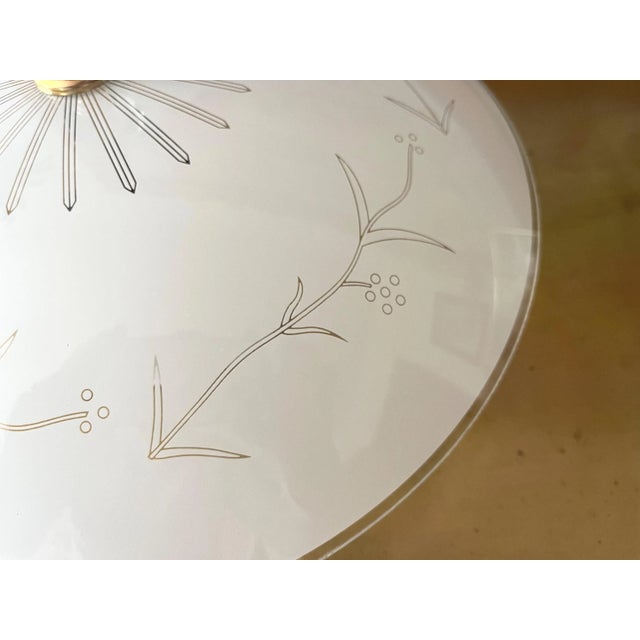 Modern Sunburst & Branches Flush Light For Sale - Image 9 of 18