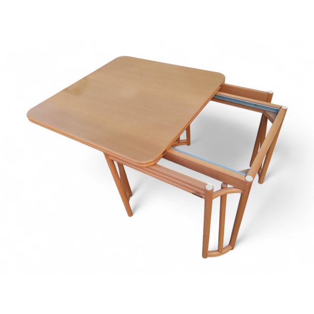 1960s Vintage Bamboo Table by Roberti Rattan, 1960s For Sale - Image 5 of 11