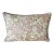 Vintage Printed Linen Pillow For Sale