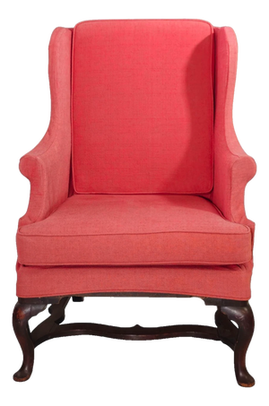 Important 18th Century Philadelphia Queen Anne Wing/Easy Chair Circa 1740