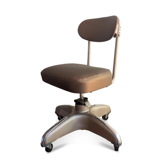 1940s Custom Tanker Office Chair - By Cosco For Sale In Raleigh - Image 6 of 12