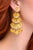 Gemstone Bochic “Capri” Vintage Citrine & White Topaz Earrings Set In 18K Gold & Silver For Sale - Image 7 of 10