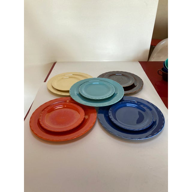 Ceramic 1950s Coronado Pottery Plates - Set of 10 For Sale - Image 7 of 7