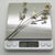 Vintage Italian Handmade Genuine Silver Orchid Branch Long Miniature, 1950s For Sale - Image 11 of 13
