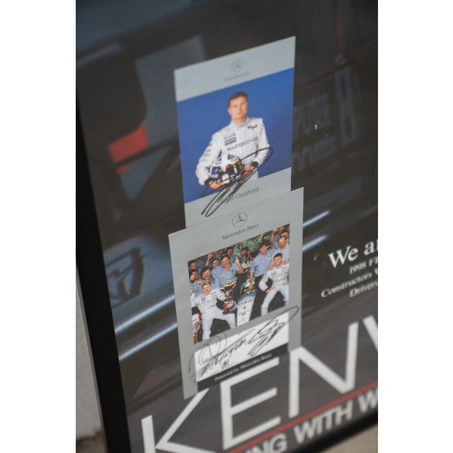 1990s West McLaren Mercedes FIA Formula 1 Poster, 1998 For Sale - Image 5 of 14