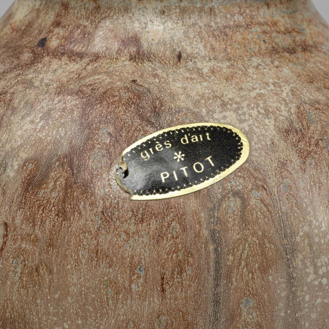 20th Century Belgian Ceramic Vase For Sale - Image 12 of 18