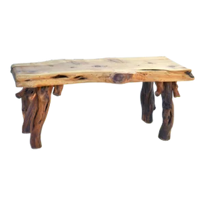 Rustic Artisan Juniper Table/Bench