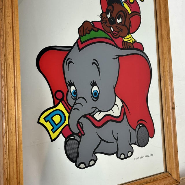 Vintage Disney Dumbo Film and Movie Advertising Sign For Sale - Image 9 of 12