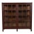 Stickley Brothers Style Antique Mission Oak Arts & Crafts Glass Front Bookcase Cabinet, Circa 1900 For Sale