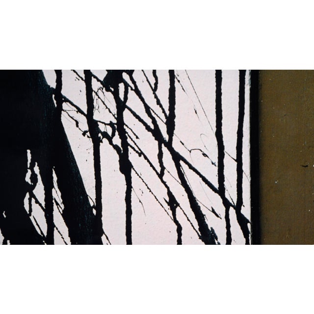 White Paint Splatters - Large Scale Textural Photograph Detailed macro photo by Bill Clark (American, 20th Century). Clark...