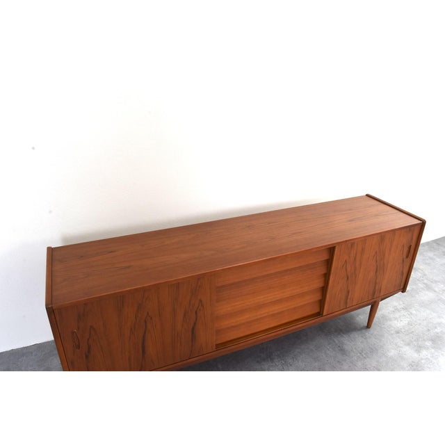Mid-Century Teak Trio Sideboard by Nils Jonsson for Hugo Troeds, Sweden, 1960s For Sale - Image 14 of 18