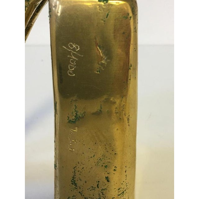 Annie Lambert, Postmodern Abstract Sculpture, 1985, Bronze For Sale - Image 4 of 16