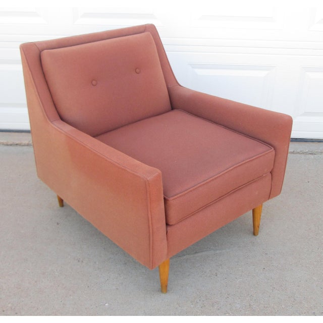 Mid-Century Modern Mid 20th Century Mid Century Modern Low Slipper Lounge Chair For Sale - Image 3 of 15