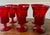 Mid 20th Century Fostoria Jamestown Ruby Red Ice Tea Glasses - Set of 6 For Sale - Image 6 of 12