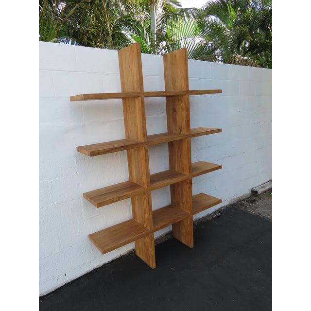 This beautiful Tall Shelves Bookcase is made out of solid wood. This Display Shelving has tall and narrow silhouette, and...