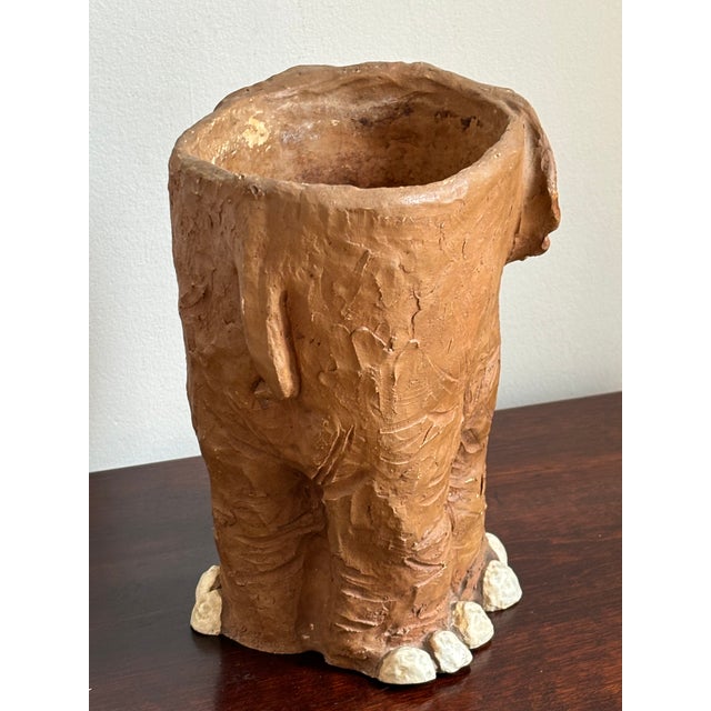 1970s Dave Grossman Elephant Planter For Sale In Baltimore - Image 6 of 12