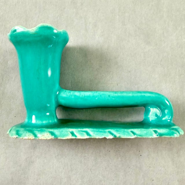 1940s French Vallauris Flower Vase Knife Rests, a Set of Ten For Sale - Image 5 of 15