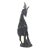 Vintage Carved Natural Horn Ram Figurine For Sale