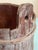 Wood Late 19th Century Primitive Staved Wood Bucket in Original Blue Wash For Sale - Image 7 of 13