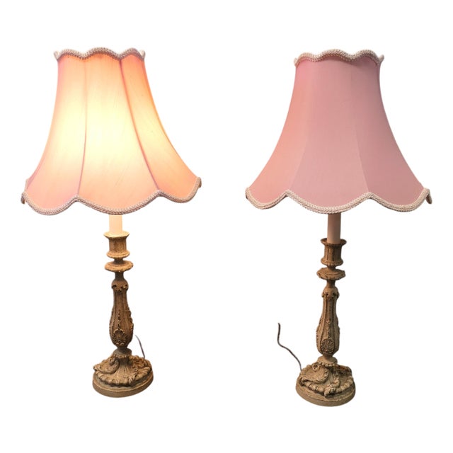 Mid-Century Modern Table Lamps, 1970, Set of 2 For Sale