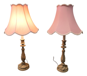 Mid-Century Modern Table Lamps, 1970, Set of 2